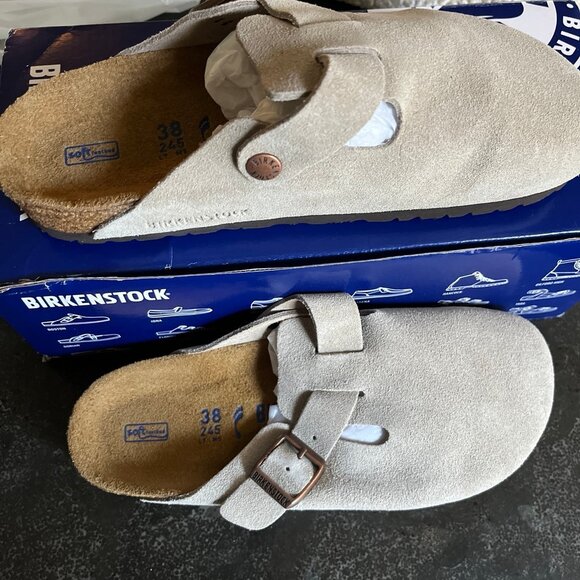 Women's Birkenstock clogs sandals suede❤️❤️ - Picture 1 of 7